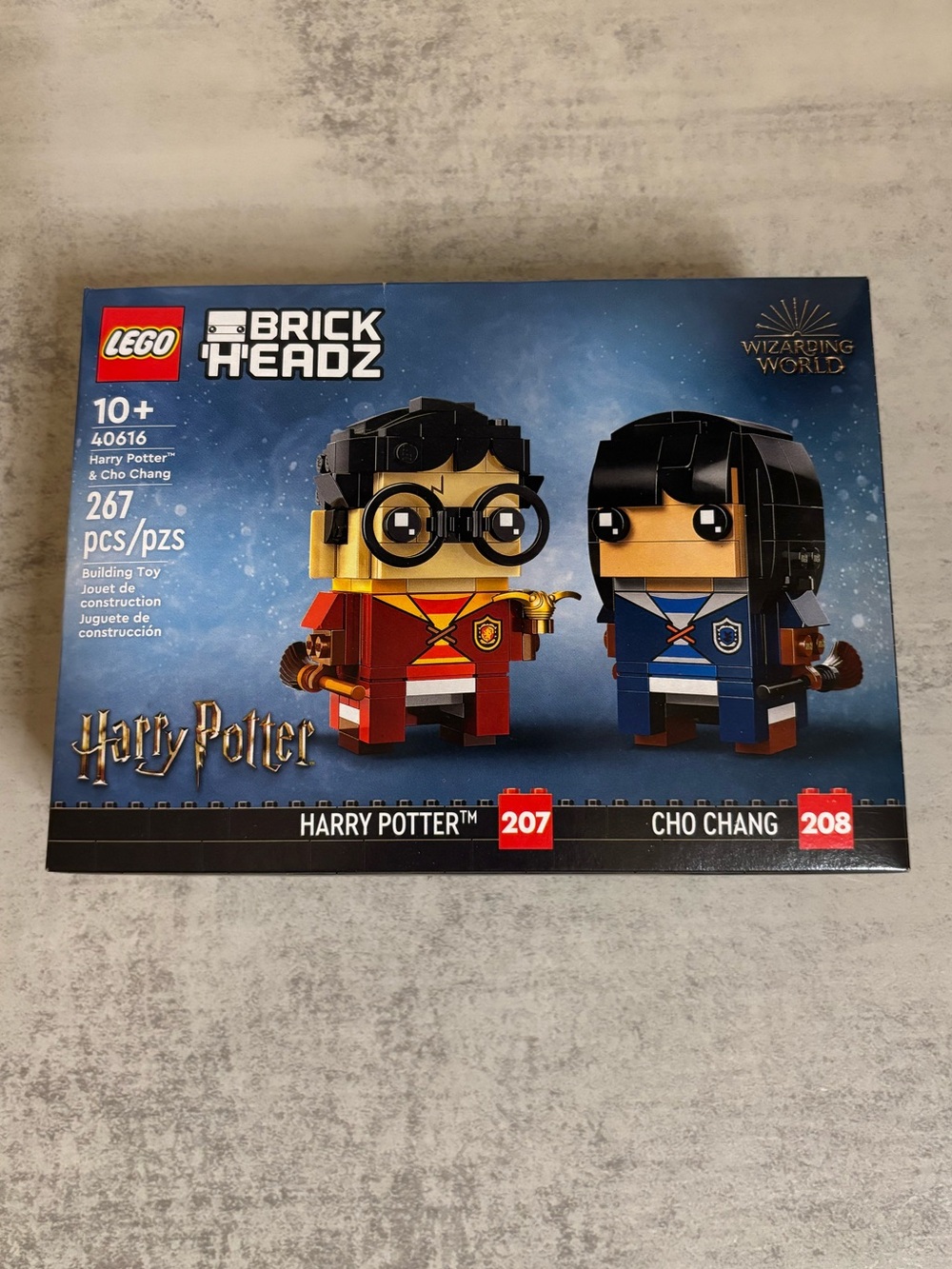 Lego Harry Potter BrickHeadz Harry Potter & Cho Chang Set (#40616)